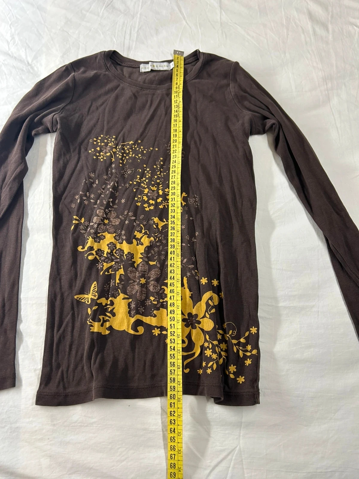 Blouse met lange mouwen cache cache met print – photo 5